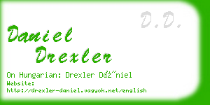daniel drexler business card